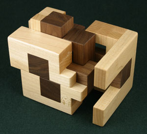 Burr Cube - Partialy Apart