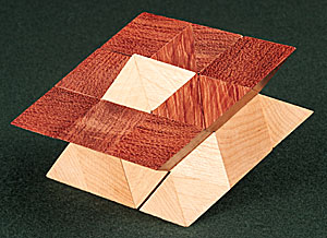 Rhombic Blocks Wood Puzzle – Smith Galleries